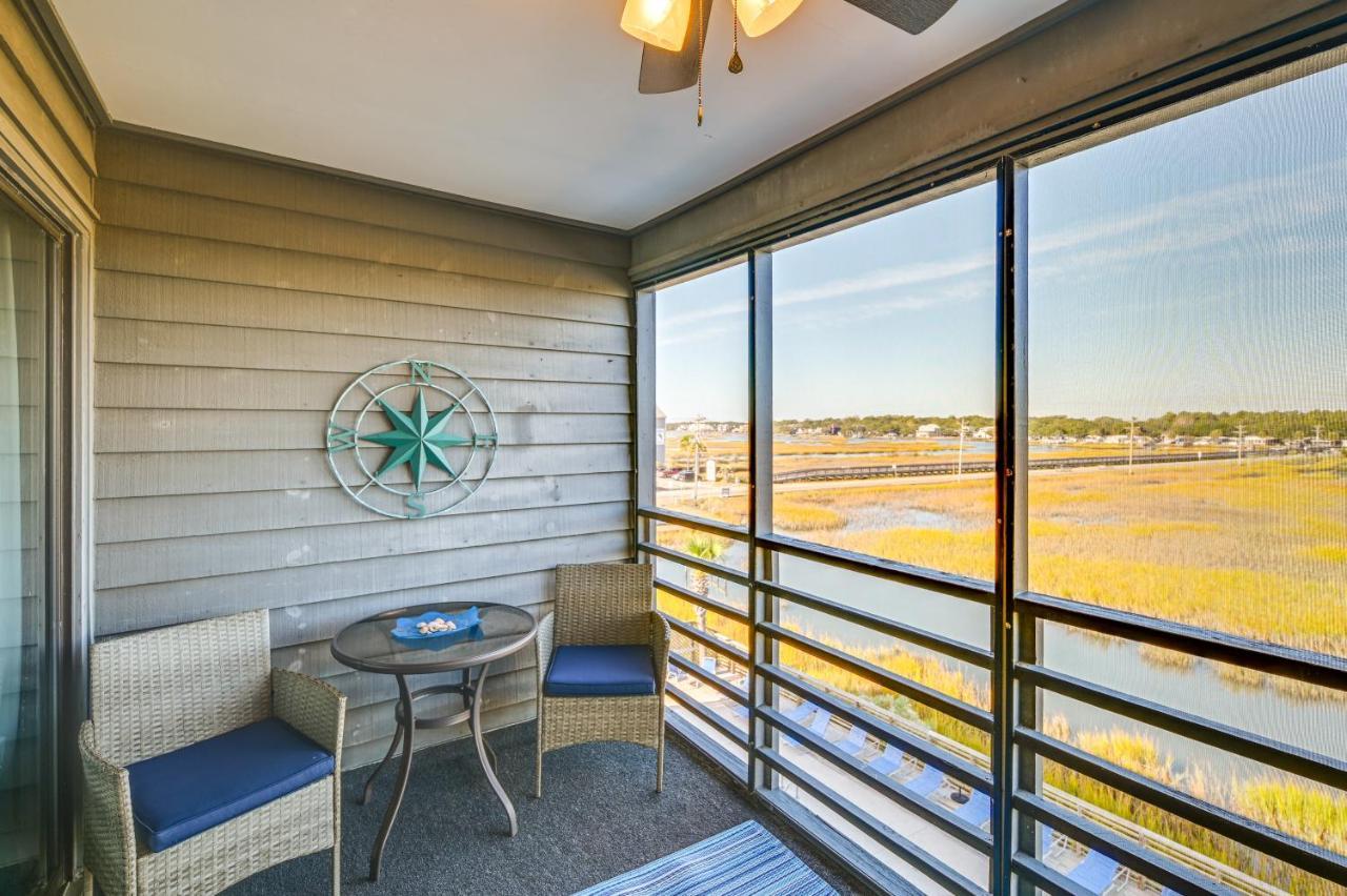 Murrells Inlet Condo With Balcony And Pool Near Pier! Myrtle Beach Bagian luar foto
