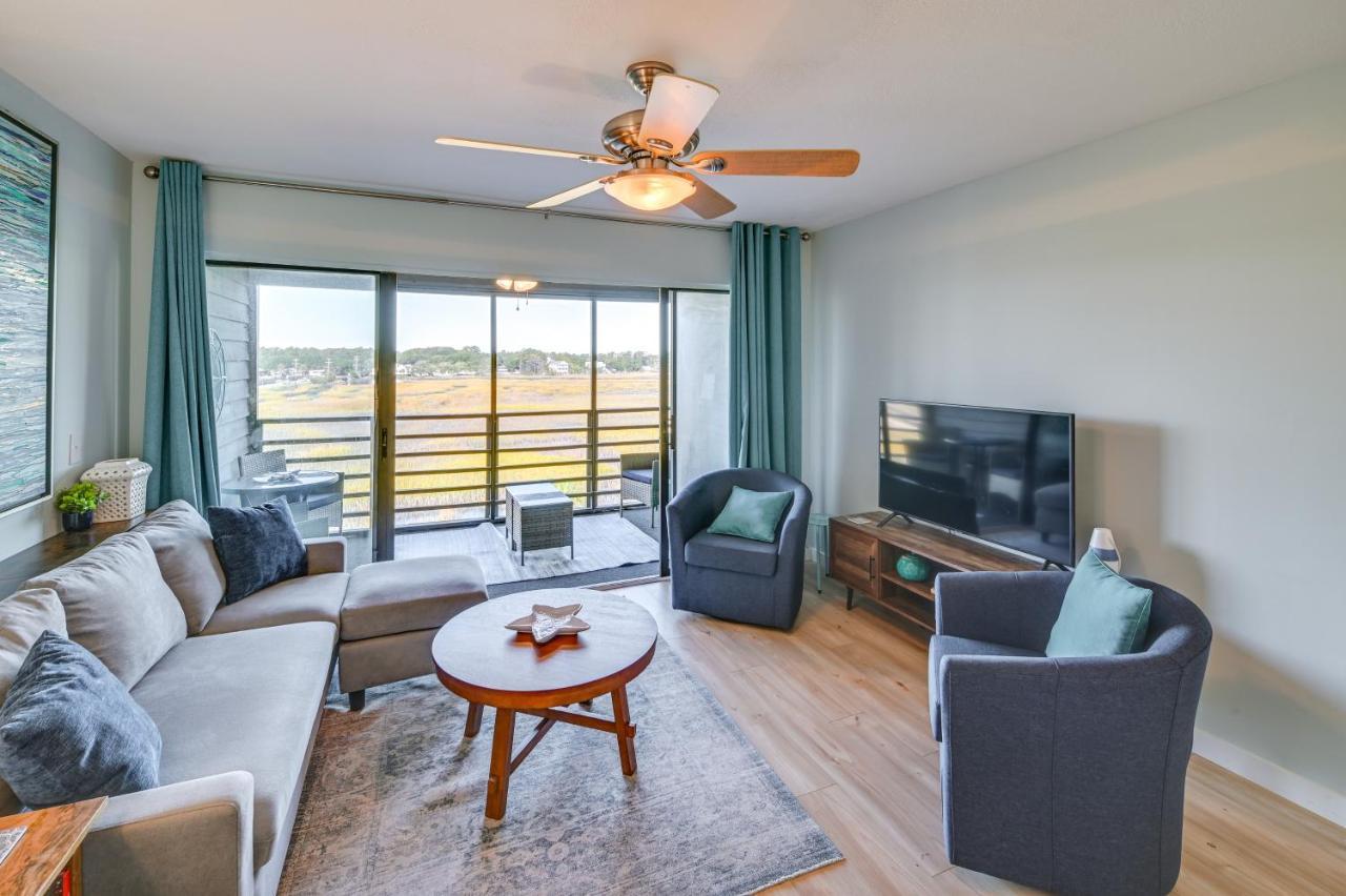 Murrells Inlet Condo With Balcony And Pool Near Pier! Myrtle Beach Bagian luar foto